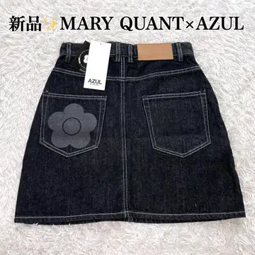 새상품 마리콴트 Azul 데님 미니 스커트 2024 M 사이즈