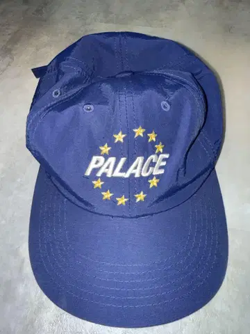 네이비 PALACE 로고 캡