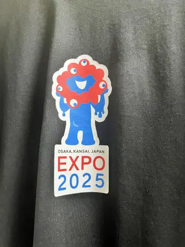 EXPO 2025 미야쿠미야쿠 셔츠 블랙 XL
