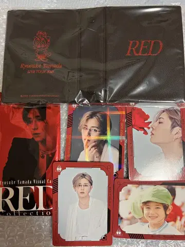 야마다 료스케 ~투어 RED~ 카드 홀더 2점 미사용품