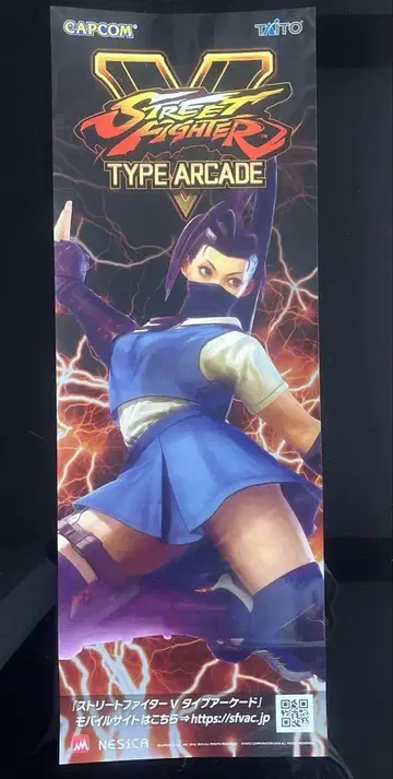 스트리트 파이터 V 단편 포스터 이부키 CAPCOM