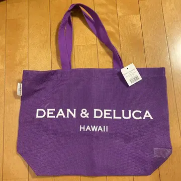 DEAN & DELUCA 하와이 한정판 토트백 퍼플 보라색