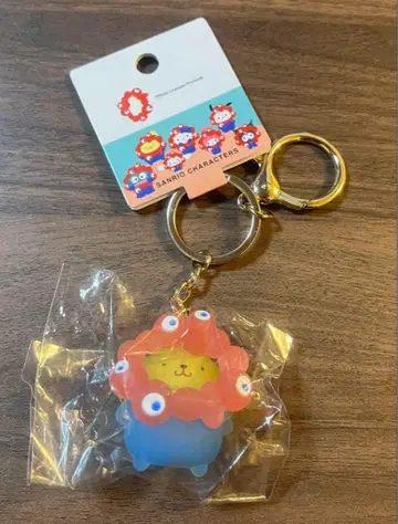 1 폼폼푸딩 산리오 미야쿠미야쿠 입체 클리어 키링