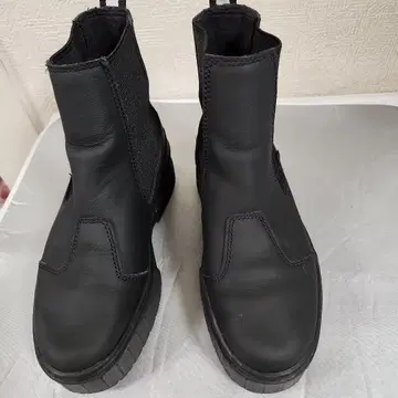 미사용에 가까운 PUMA 사이드 고어 부츠 블랙 22.0