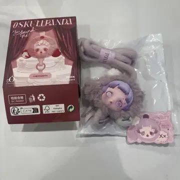 스컬 팬더 ratty bear 스마트폰 스트랩