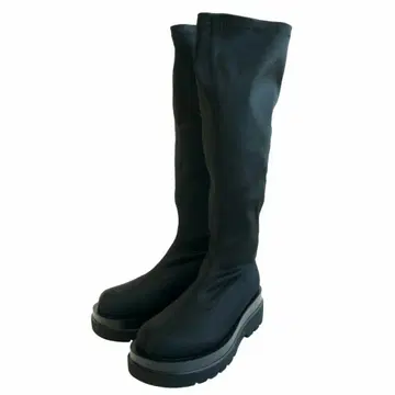 롱 부츠 스트레치 신축 트랙 밑창 통굽 편안한 착용감 코스프레