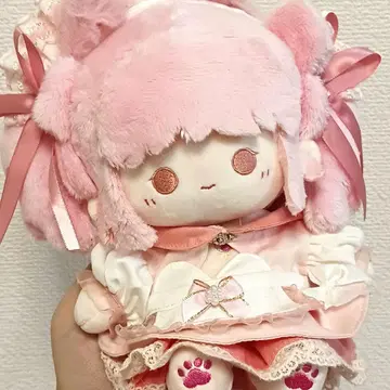 봉제 인형 20cm 스켈레톤 포함 의류 세트 목화 인형