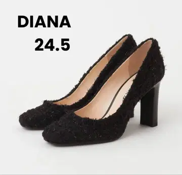 다이애나 트위드 펌프스 24.5cm