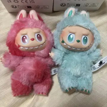 라부부 LABUBU 세레니티 러브 그린 레드 2개 세트
