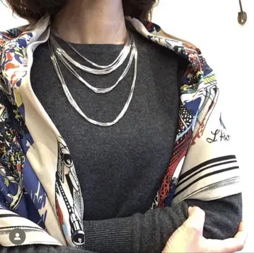 Indian jewelry 실버925 레이어드 목걸이