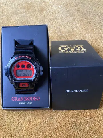 G-SHOCK 카시오 GRANRODEO 그랑로데오 한정판 콜라보 상품