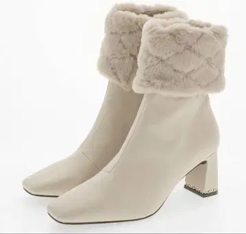 RANDA 2WAY 퀼팅 퍼 부츠