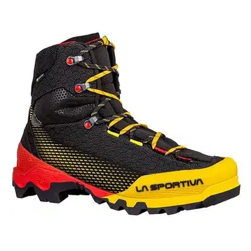 LA SPORTIVA 등산화 블랙/빨간색/노랑