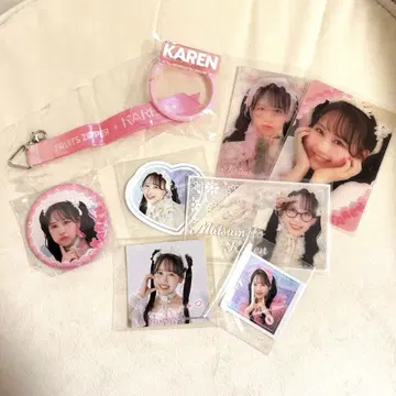 [ 마츠모토 카렌 ] 굿즈 세트 [ FRUITSZIPPER ]
