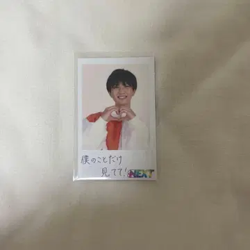 치넨 히데카즈 폴라로이드풍 카드