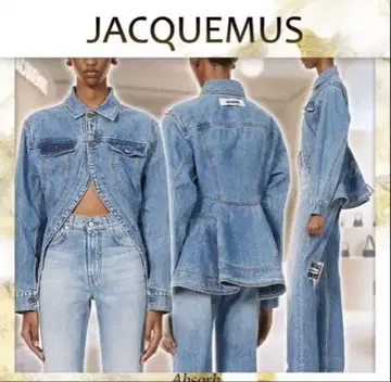 JACQUEMUS 데님 자켓 블랙