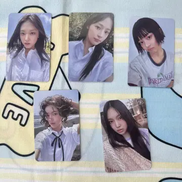 NewJeans 1주차 how sweet 사전녹화 포토카드 5장