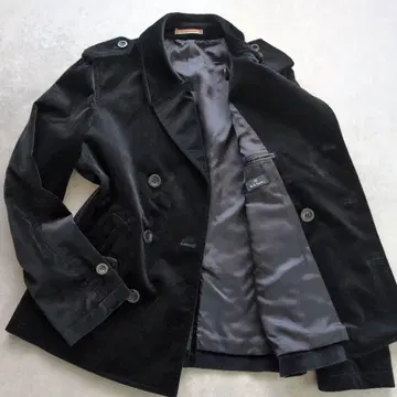 새상품급 PS 폴스미스 벨로아 피코트 M 사이즈 블랙