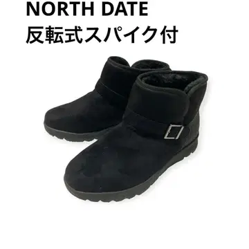 컨디션 최상 NORTH DATE 버클 포함 방한 숏부츠 스파이크 포함