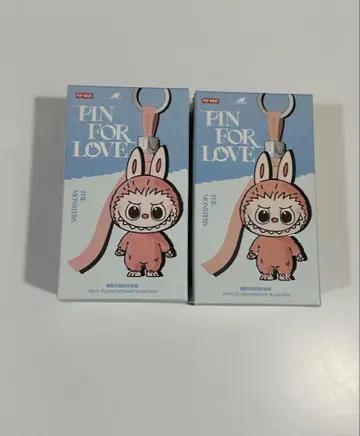 PIN FOR LOVE THE MONSTERS 봉제 인형 2개 세트