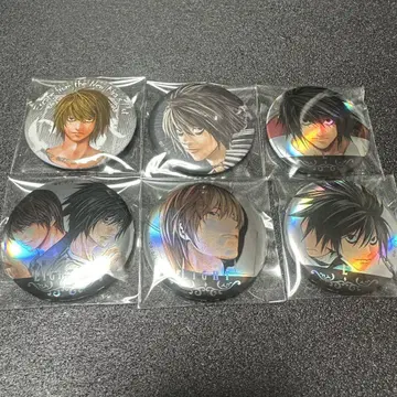 DEATH NOTE 데스노트 팝업 마루이 캔뱃지 L 야가미 라이토