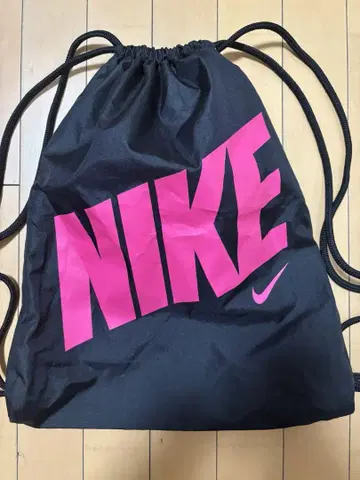 90s 00s NIKE 냅색 핑크 블랙