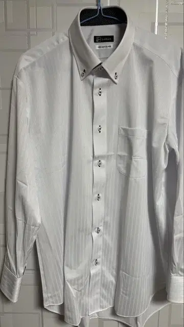 i-shirt 스트라이프 화이트 와이셔츠