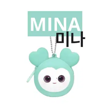 TWICE 실리콘 미니 지갑 GiGO 미나 미브리 MINA