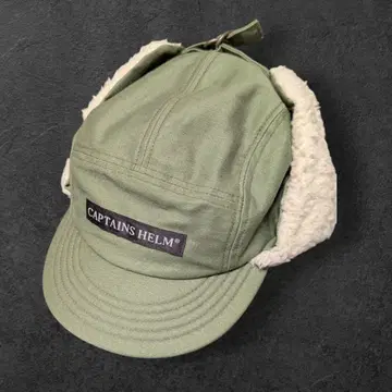 CAPTAIN'S HELM 플라이트 캡 올리브 그린