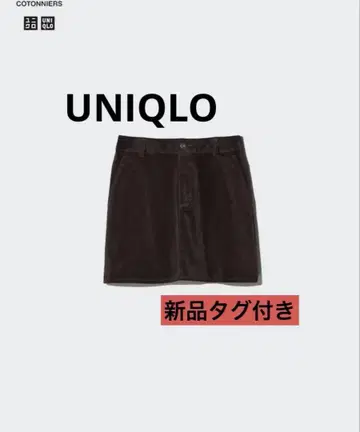 UNIQLO 2025 가을/겨울 코듀로이 스커트