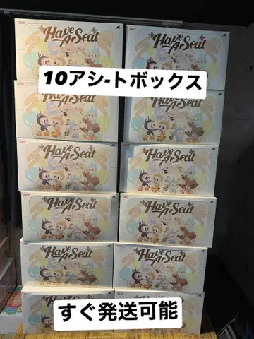 THE MONSTERS Have a seat 봉제 인형 10개 모듬 박스