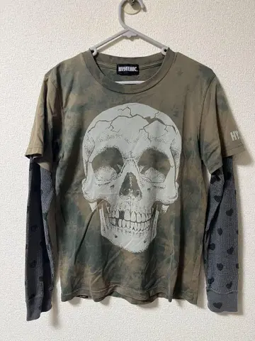 hysteric glamour 스컬 롱T SK8 archive