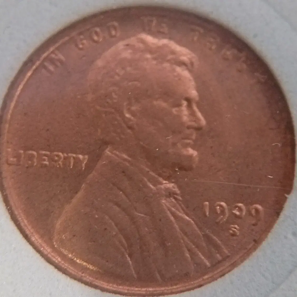 Lincoln 1909 S-VDB 1 Cent Coin Uncirculated Fine on Bunjang Global Site.