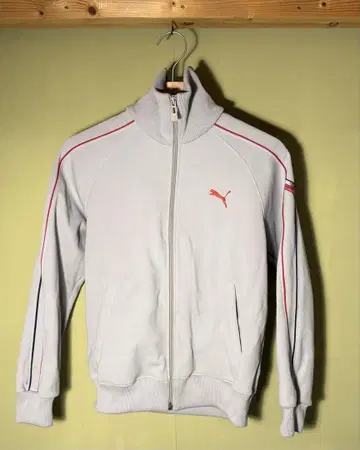 Puma 집업 저리 라이트 그레이