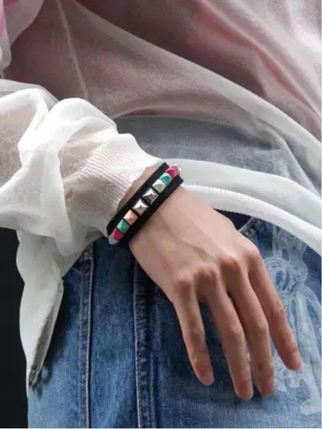 MASU CANDY STUDS BRACELET 블랙