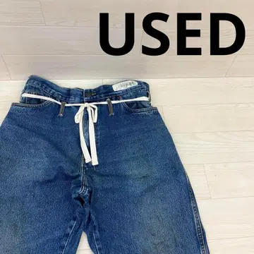 USED 구제 의류 유즈드 컷오프 데님 팬츠