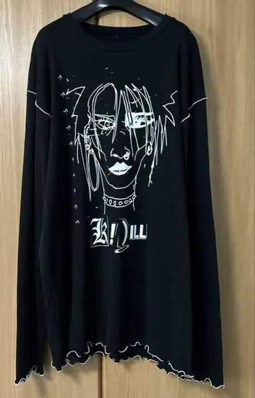 KIDILL 그래픽 프린트 긴팔 티셔츠 24aw 롱티