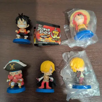 애니캐러 히어로즈 극장판 ONE PIECE FILM Z 5종.