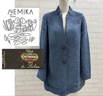 새상품급 NEMIKA by Leilian 파란 코트