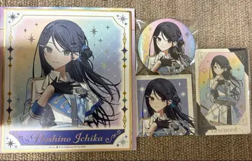 프로세카 감사제 5th 호시노 이치카 오로라 금박 캔뱃지 색지 그리 세트