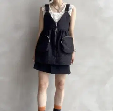지나시스 지퍼 뷔스티에
