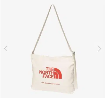 THE NORTH FACE 숄더백 베이지 빨간색