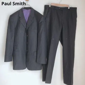 폴스미스 비즈니스 정장 남성용 수트 셋업 스트랩 네이비