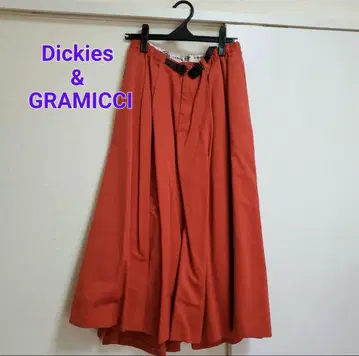 디키즈 x 그라미치 맥시 플레어 스커트