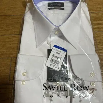 미사용품 SAVILE ROW 와이셔츠 46