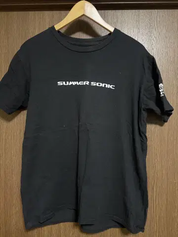 SUMMER SONIC 티셔츠 블랙