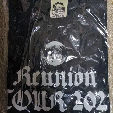 미개봉 새상품 Reunion TOUR 2021 T셔츠 L사이즈
