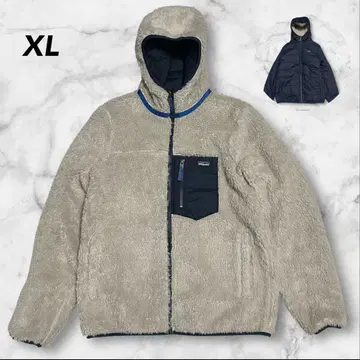 미사용급 파타고니아 키즈 리버서블 레이디 플리스 자켓 XL