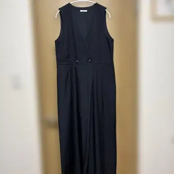 KEYUCA 블랙 슬리브리스 올인원
