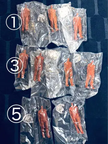진격의 거인 지면 정리 피규어 9체 세트